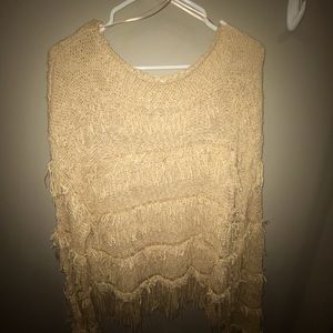 Fringe sweater